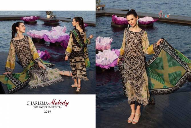 Shree Charizma Melody New Ethnic Wear Heavy Cotton Embroidery Pakistani Salwar Kameez Collection